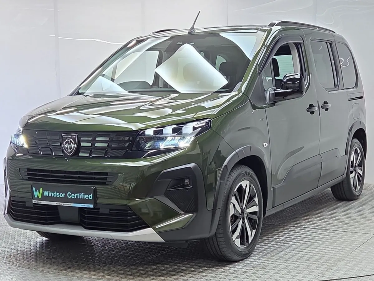 Peugeot e-Rifter MPV, Electric, 2025, Green
