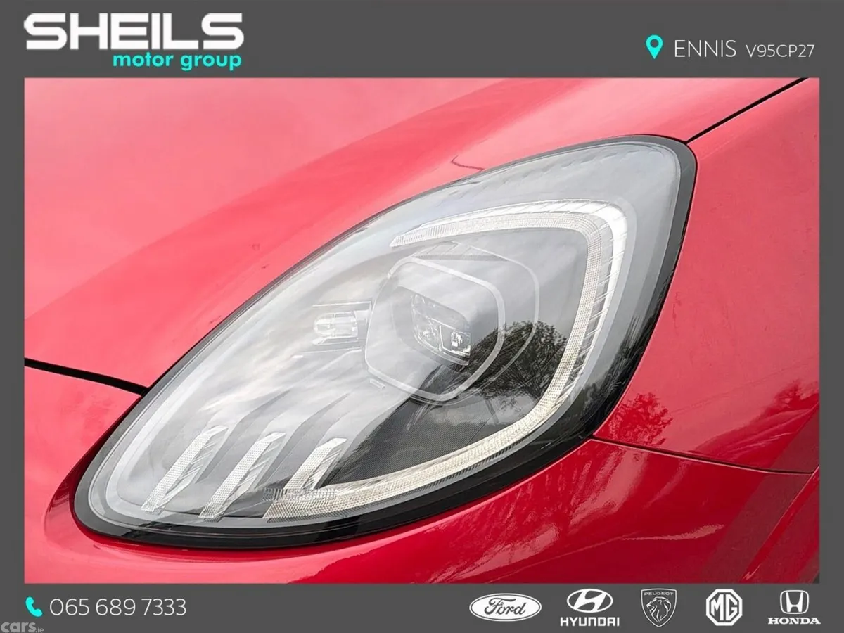 Ford Puma SUV, Electric, 2025, Red