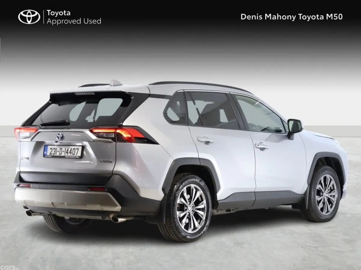 Toyota RAV4 SUV, Petrol Hybrid, 2023, Silver