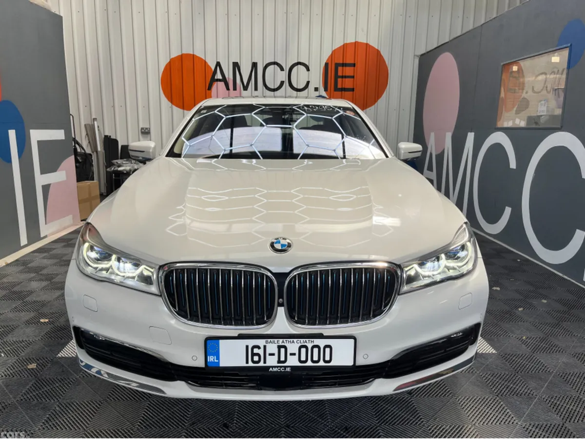 BMW 7-Series Saloon, Petrol Plug-in Hybrid, 2016, White