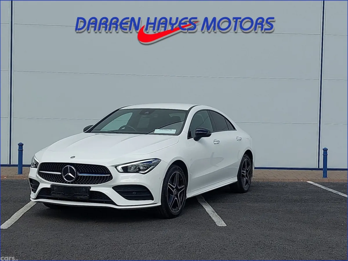 Mercedes-Benz CLA Coupe, Petrol Hybrid, 2022, White