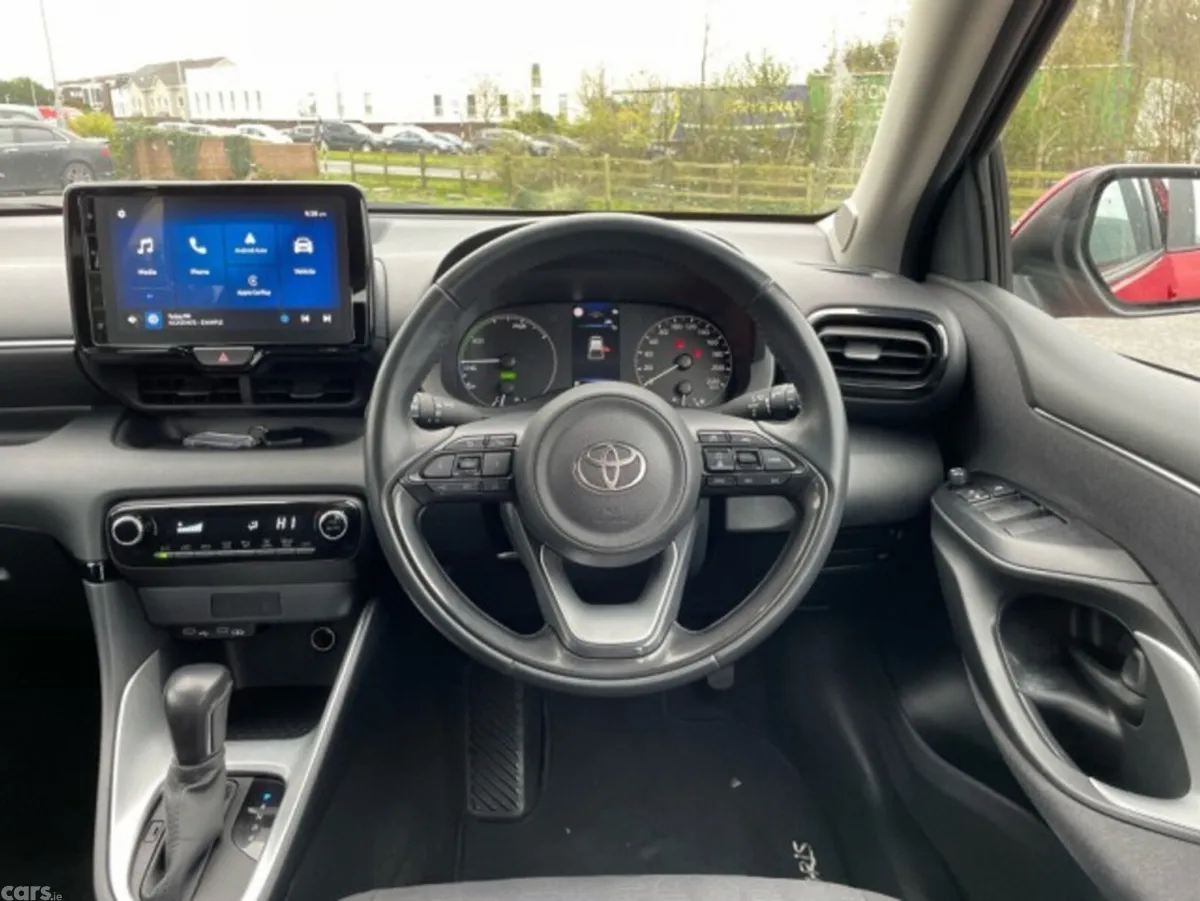 Toyota Yaris Hatchback, Petrol Hybrid, 2024, Red