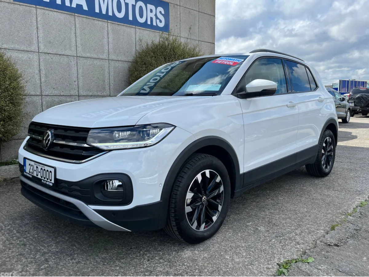 Volkswagen T-Cross SUV, Petrol, 2023, White