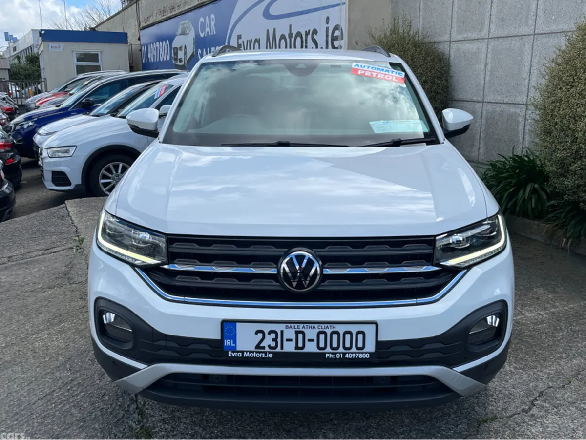 Volkswagen T-Cross SUV, Petrol, 2023, White