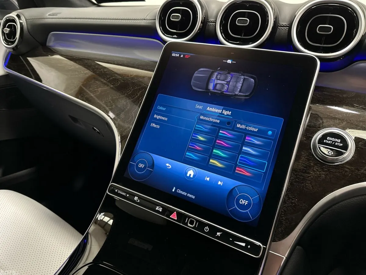 Mercedes-Benz GLC SUV, Diesel Hybrid, 2023, Blue