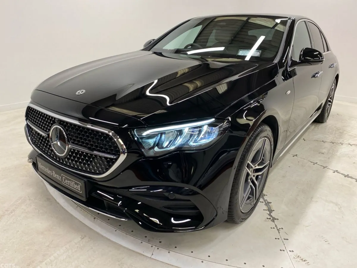 Mercedes-Benz E-Class Saloon, Petrol Plug-in Hybrid, 2026, Black