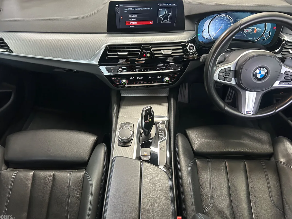 BMW 5-Series Saloon, Petrol Plug-in Hybrid, 2017, White