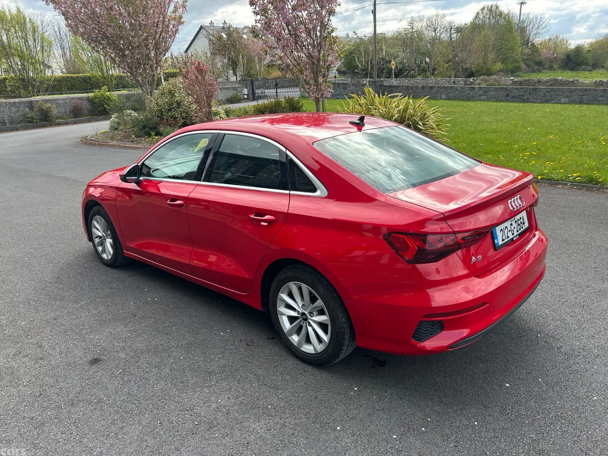 Audi A3 Saloon, Petrol, 2021, Red