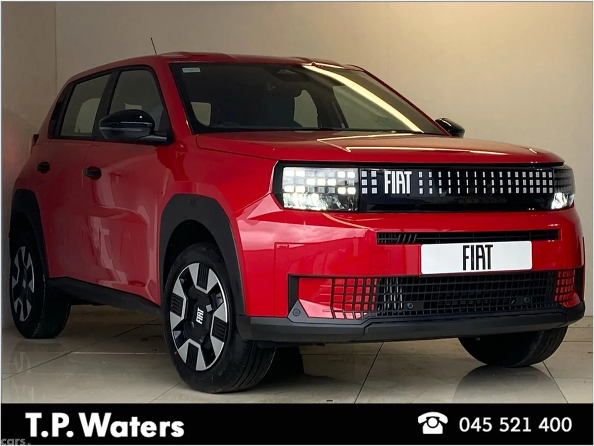 Fiat Grande Panda Hatchback, Petrol Hybrid, 2027, Red