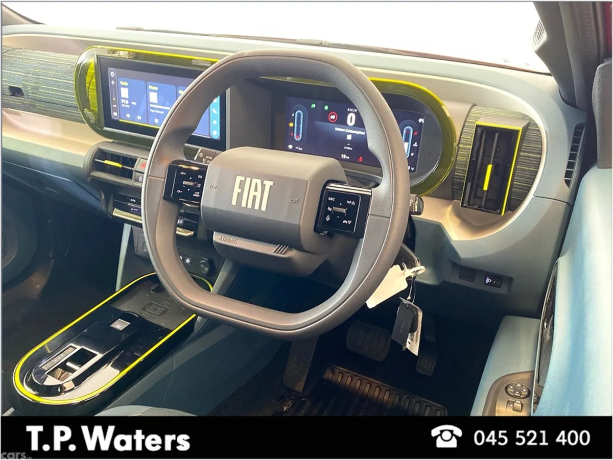 Fiat Grande Panda Hatchback, Petrol Hybrid, 2027, Red