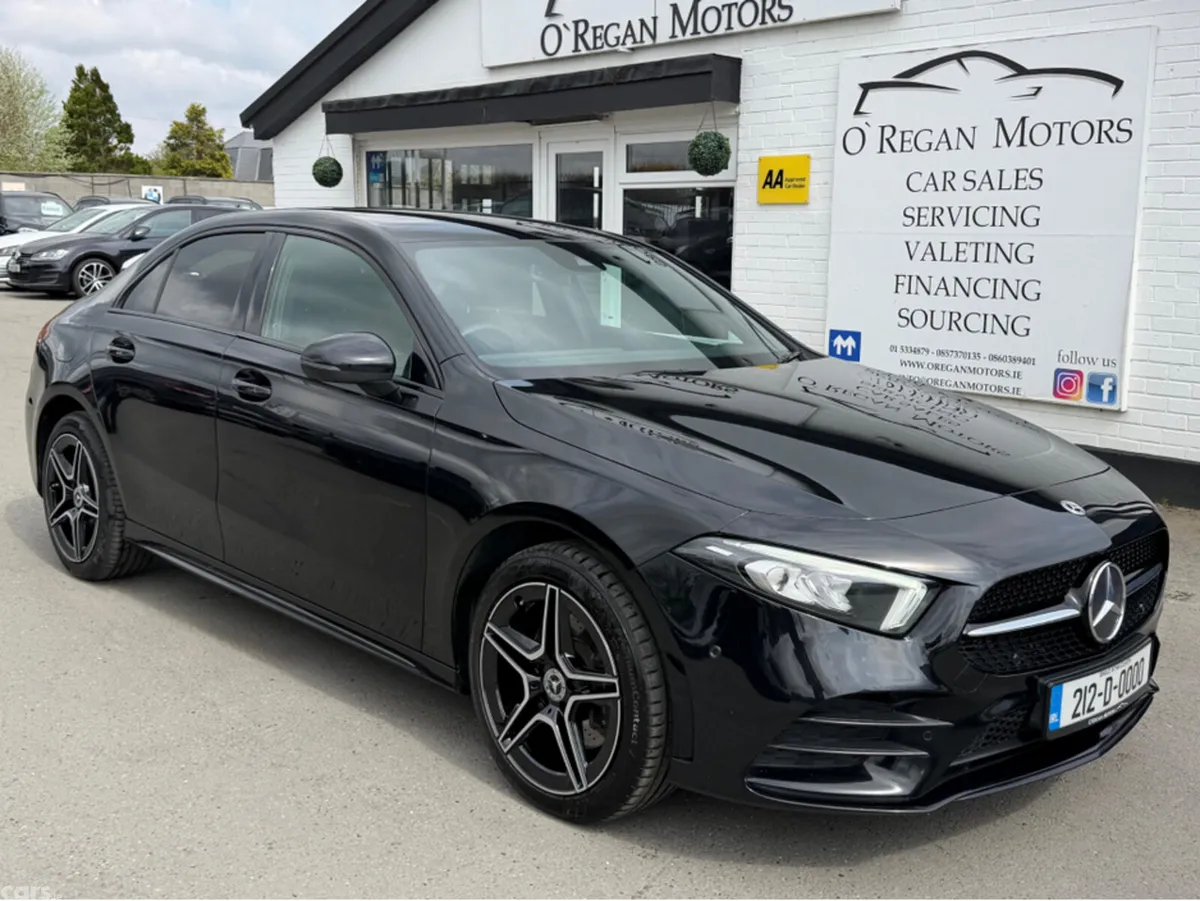 Mercedes-Benz A-Class Saloon, Petrol Plug-in Hybrid, 2021, Black