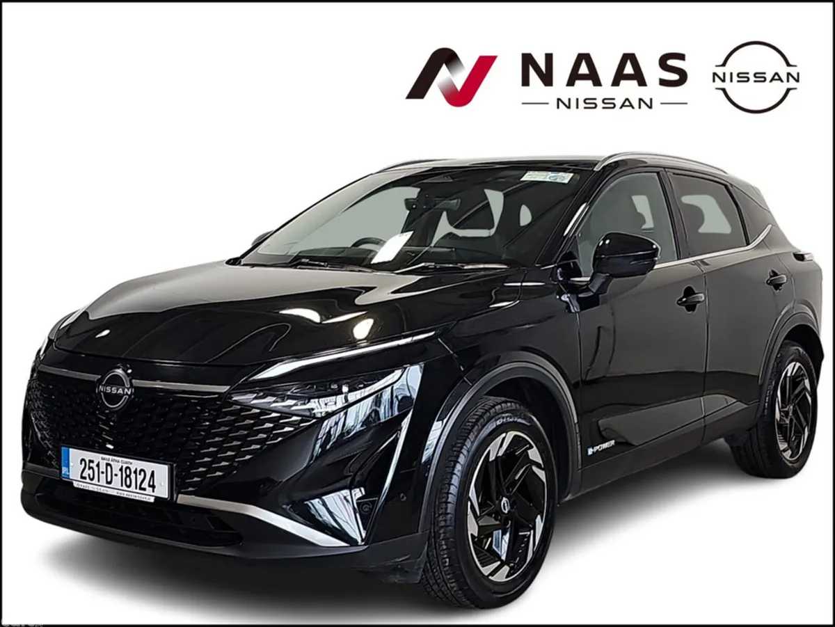 Nissan Qashqai MPV, Petrol Hybrid, 2025, Black