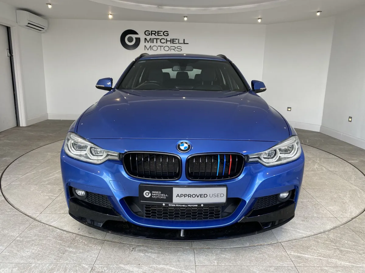 BMW 3-Series Saloon, Diesel, 2018, Blue