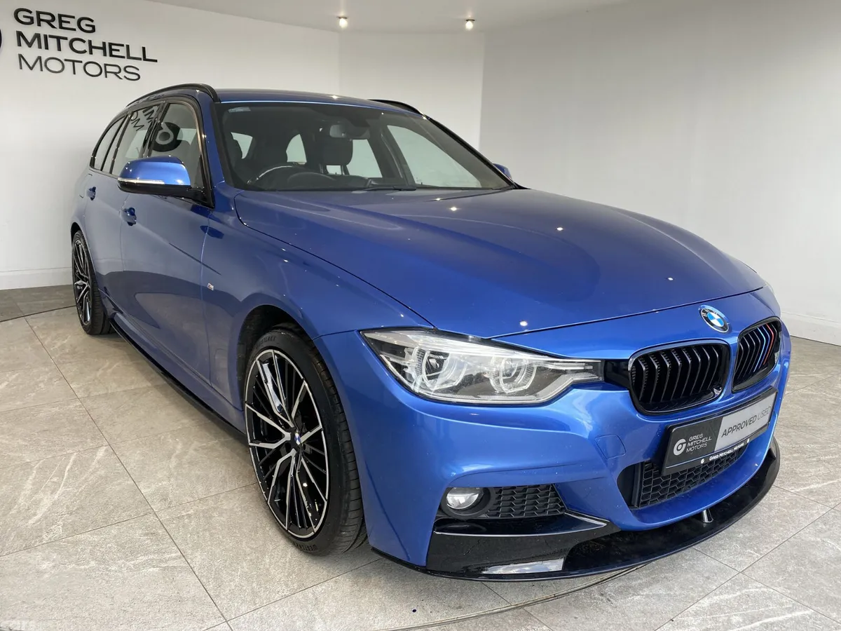 BMW 3-Series Saloon, Diesel, 2018, Blue