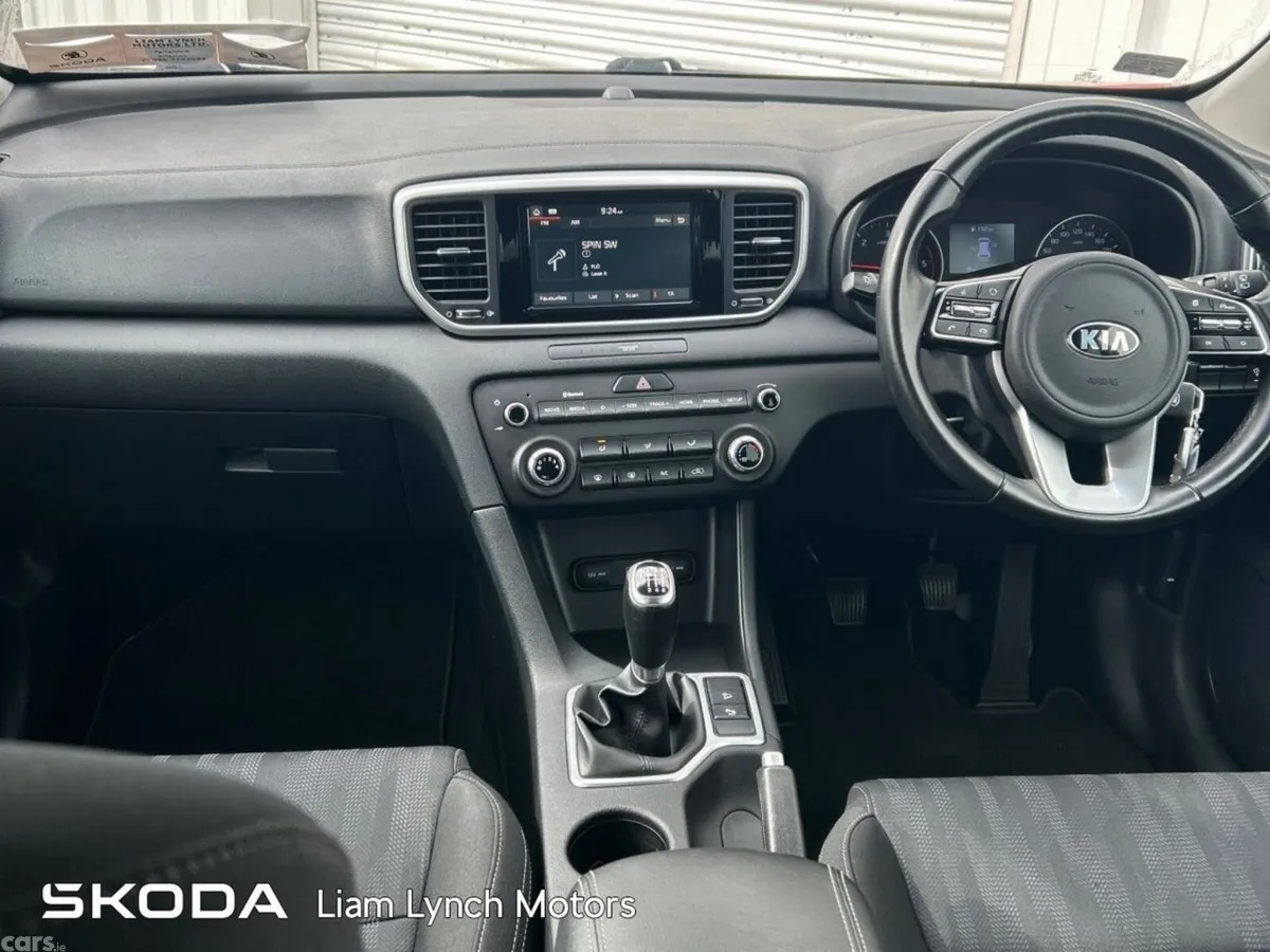 Kia Sportage SUV, Diesel Hybrid, 2020, Red