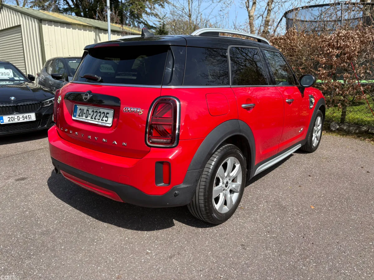 Mini Cooper Hatchback, Petrol Plug-in Hybrid, 2021, Red