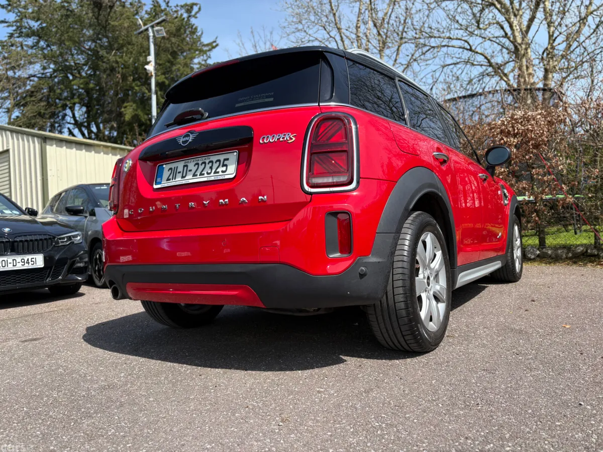 Mini Cooper Hatchback, Petrol Plug-in Hybrid, 2021, Red