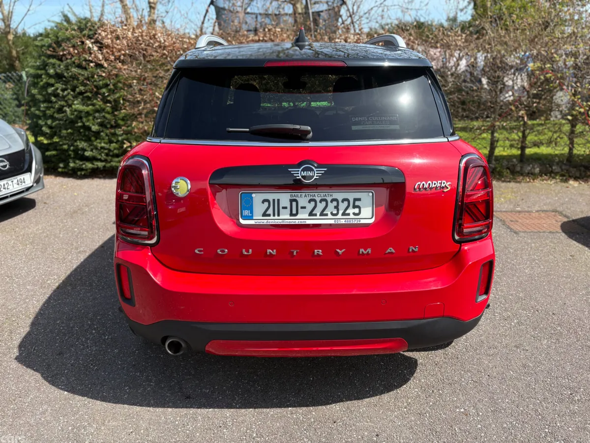 Mini Cooper Hatchback, Petrol Plug-in Hybrid, 2021, Red