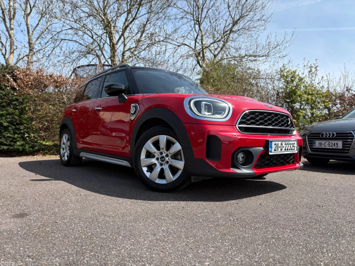 Mini Cooper Hatchback, Petrol Plug-in Hybrid, 2021, Red