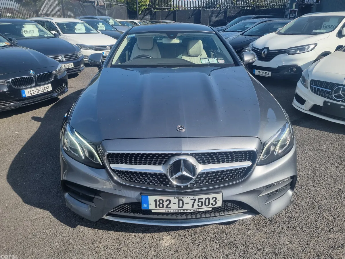 Mercedes-Benz E-Class Coupe, Petrol, 2018, Grey
