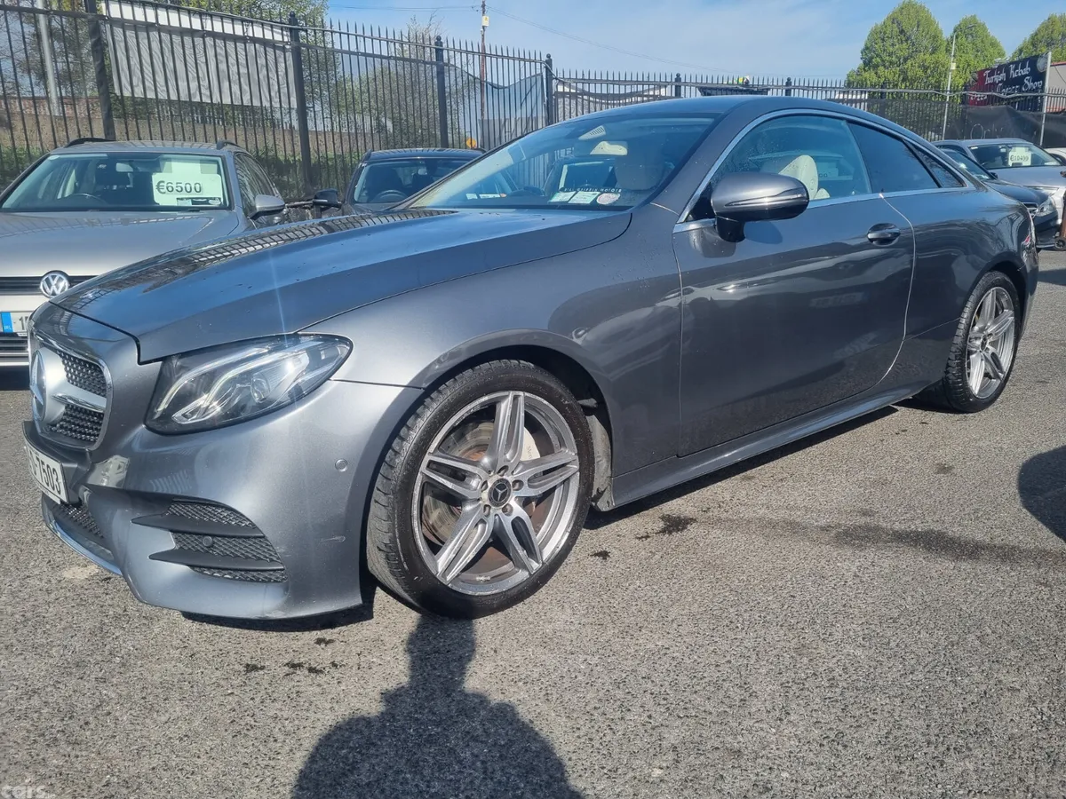 Mercedes-Benz E-Class Coupe, Petrol, 2018, Grey