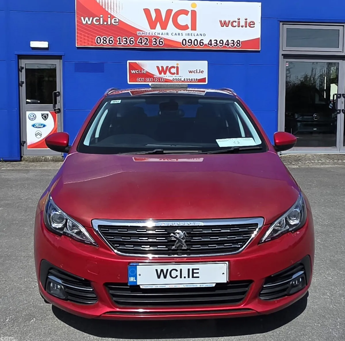 Peugeot 308 Estate, Diesel, 2018, Red