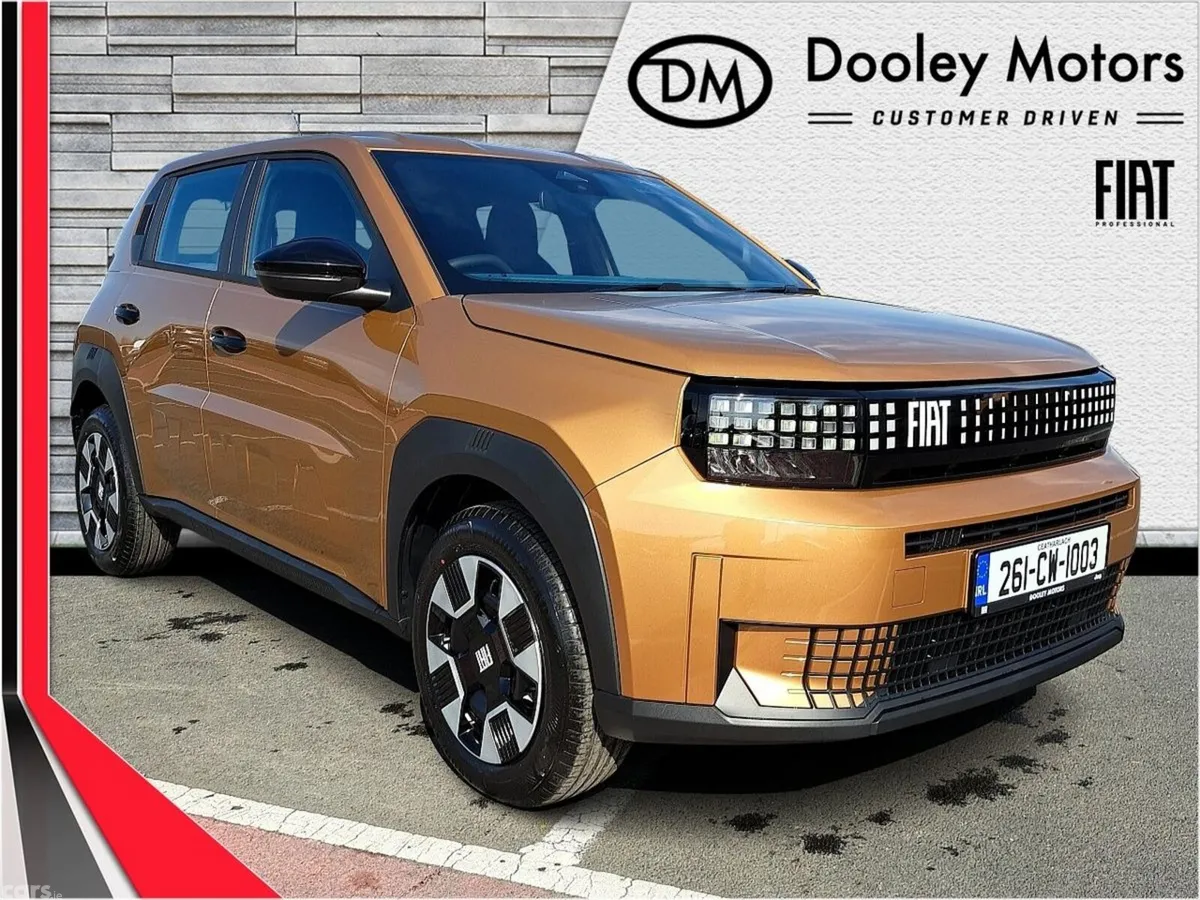Fiat Panda Hatchback, Petrol Hybrid, 2026, Brown