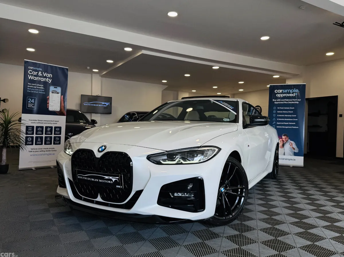 BMW 4-Series Coupe, Diesel, 2022, White