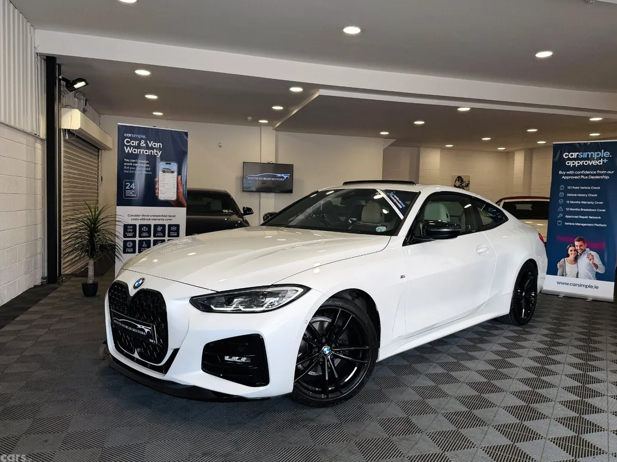 BMW 4-Series Coupe, Diesel, 2022, White