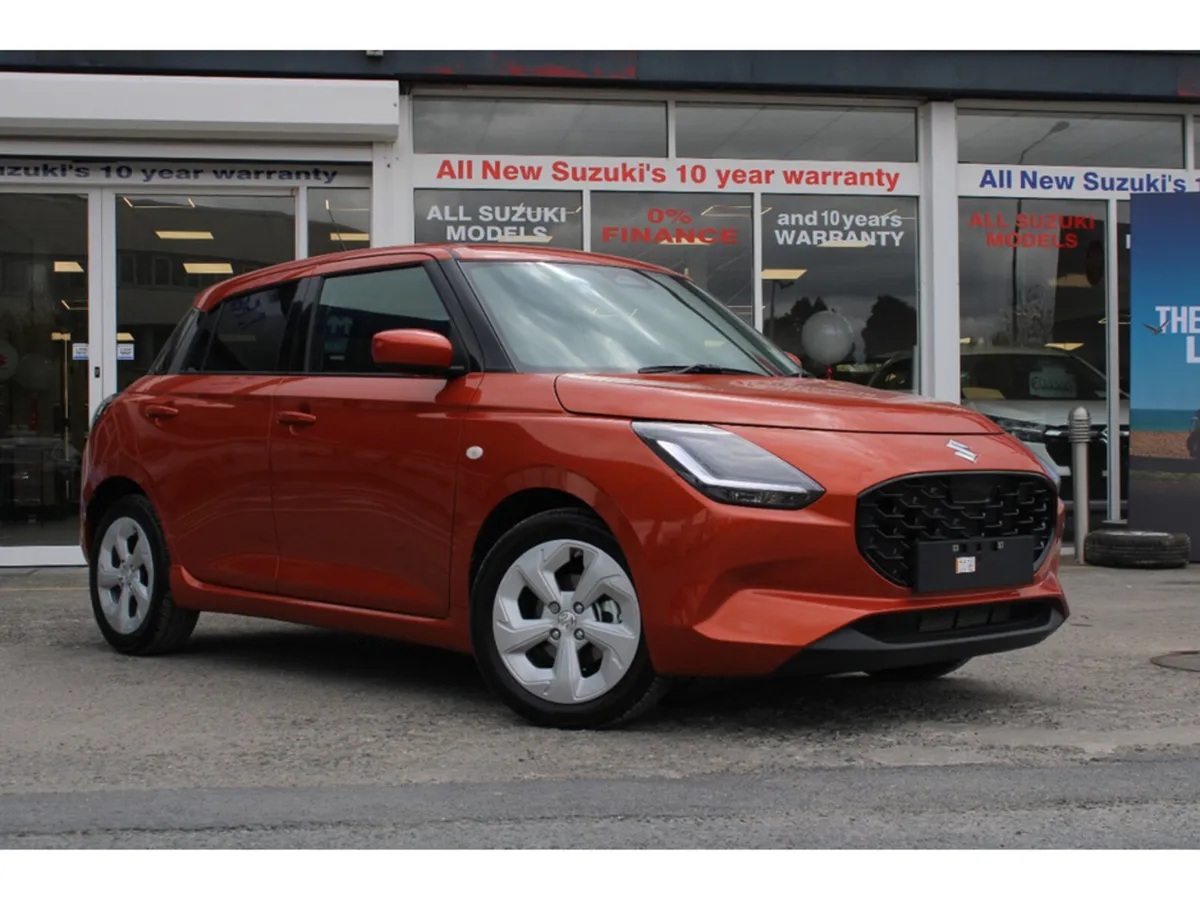 Suzuki Swift Hatchback, Petrol Hybrid, 2027, Orange
