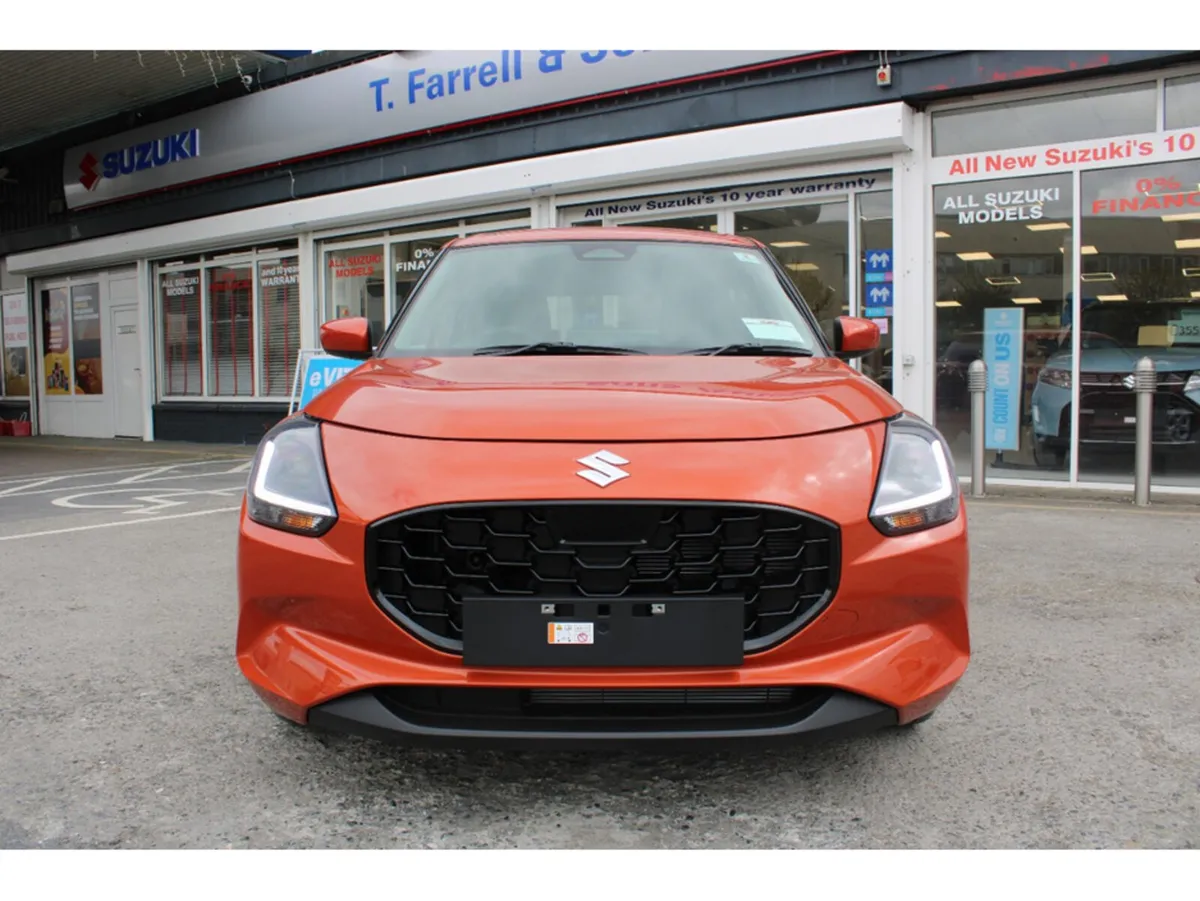 Suzuki Swift Hatchback, Petrol Hybrid, 2027, Orange