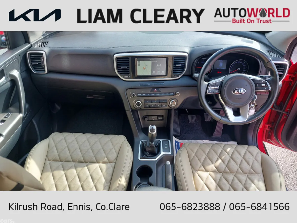 Kia Sportage MPV, Diesel, 2020, Red