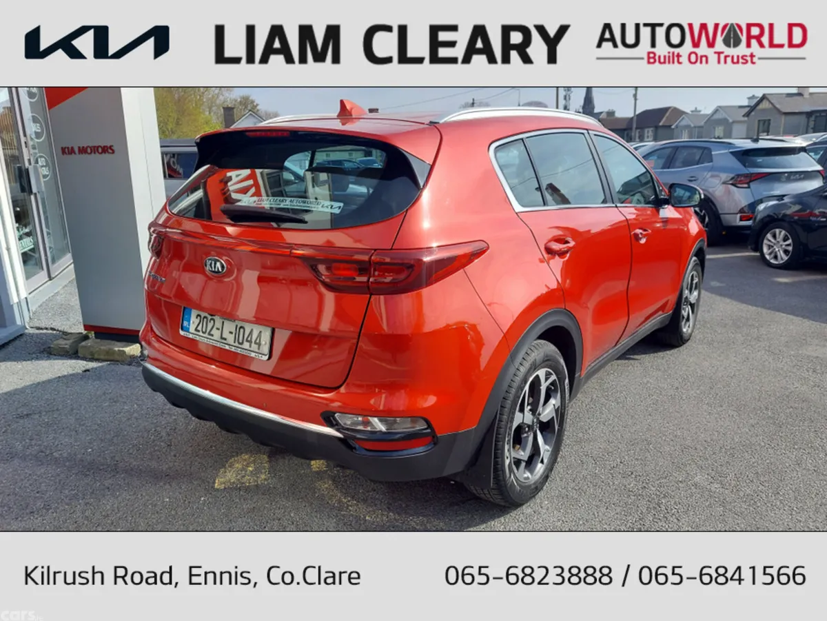 Kia Sportage MPV, Diesel, 2020, Red