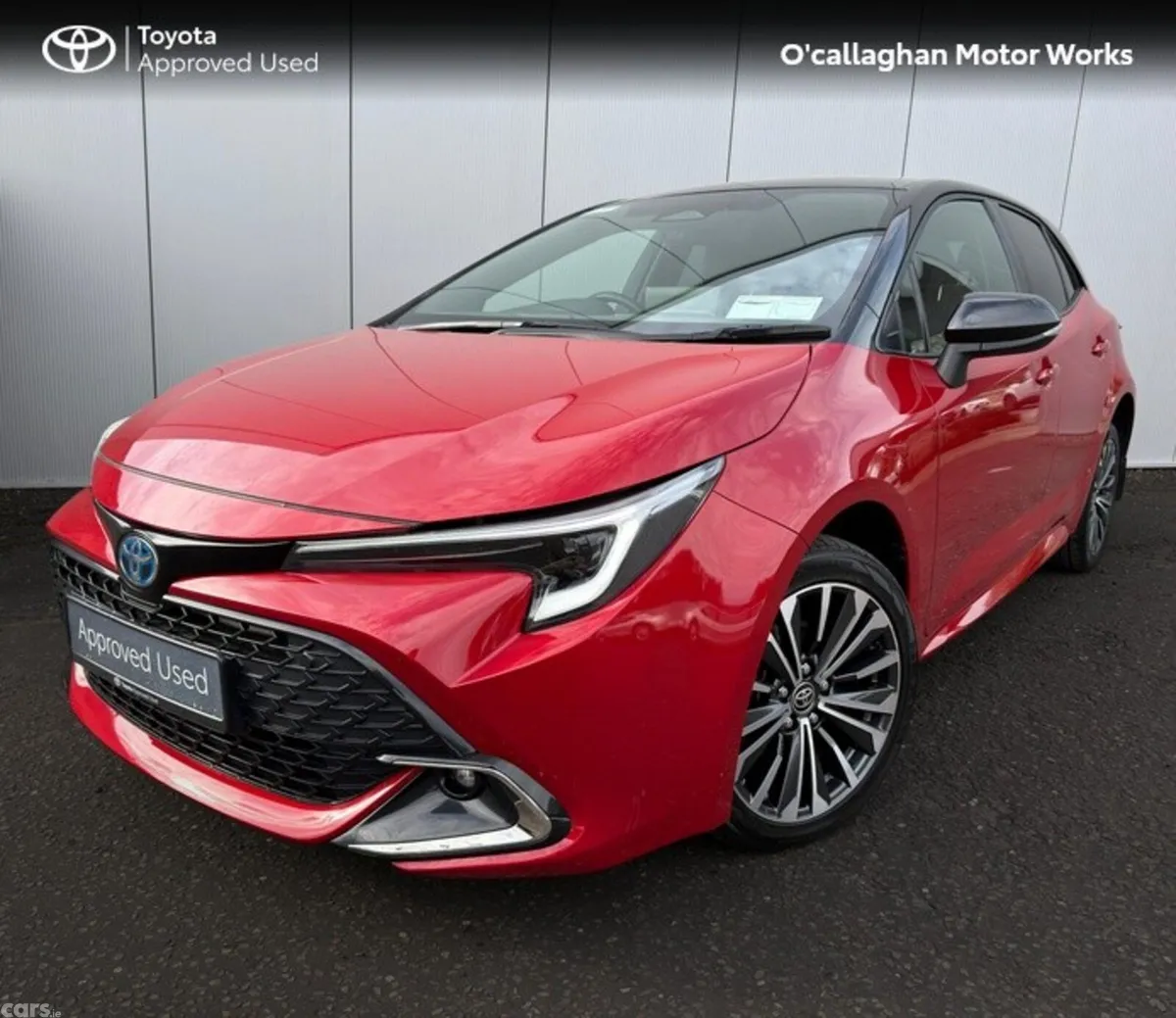 Toyota Corolla Hatchback, Petrol Hybrid, 2024, Red
