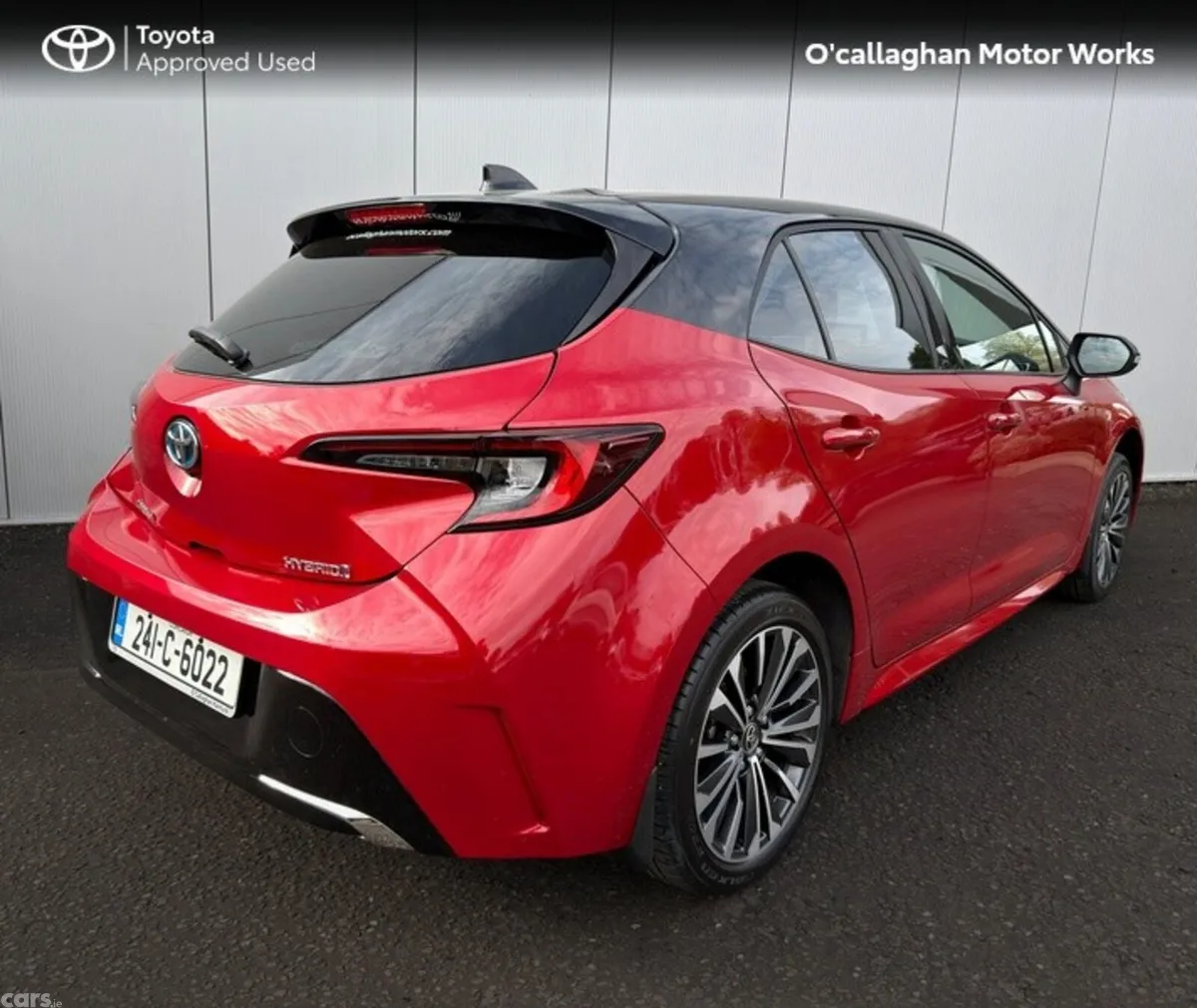 Toyota Corolla Hatchback, Petrol Hybrid, 2024, Red