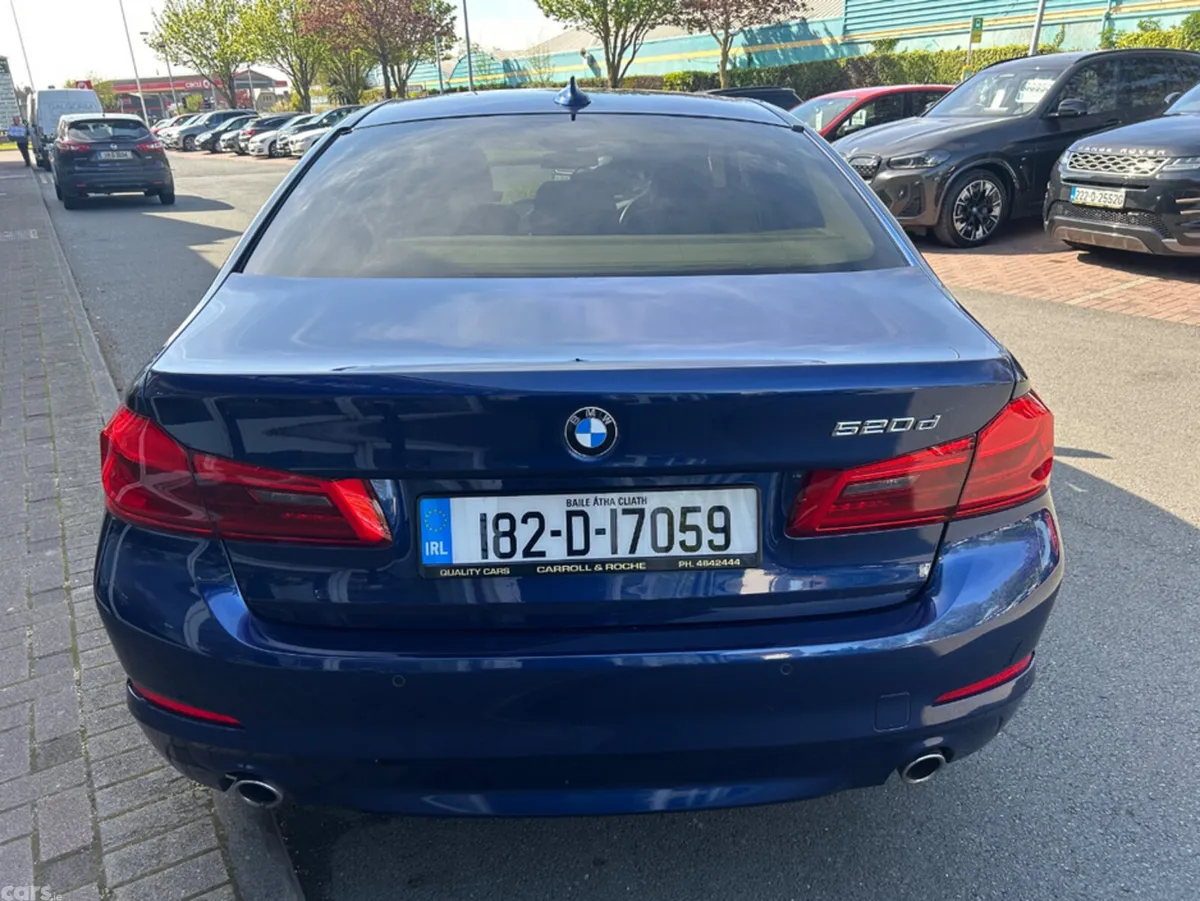BMW 5-Series Saloon, Diesel, 2018, Blue