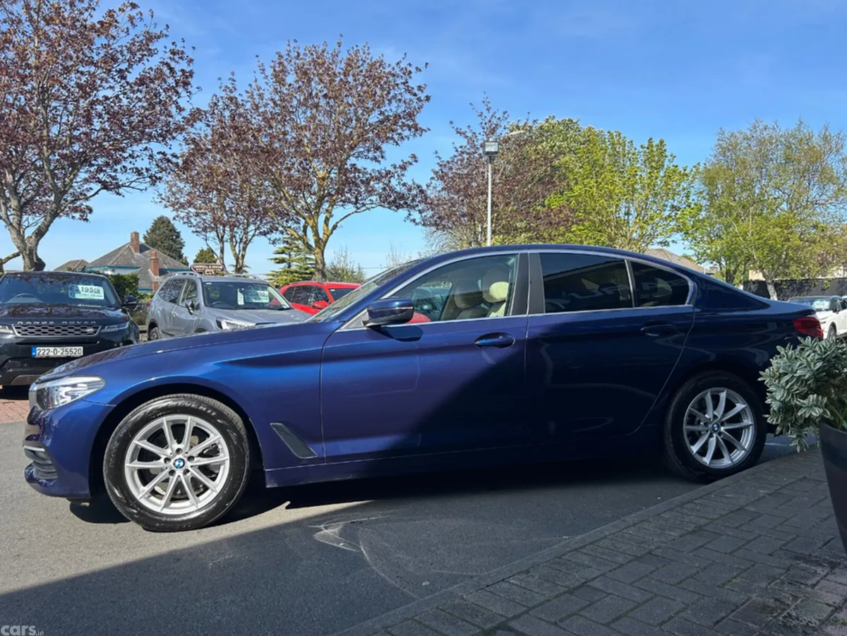 BMW 5-Series Saloon, Diesel, 2018, Blue