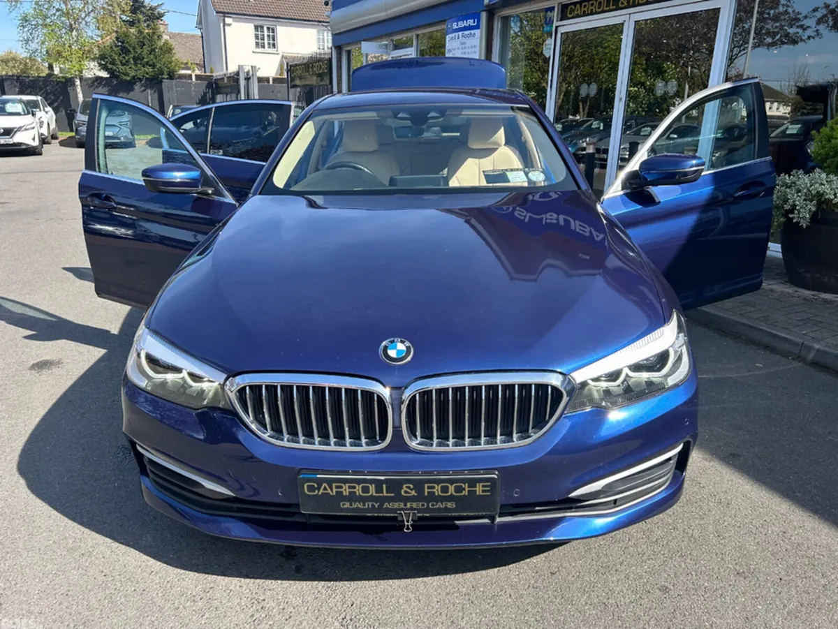 BMW 5-Series Saloon, Diesel, 2018, Blue