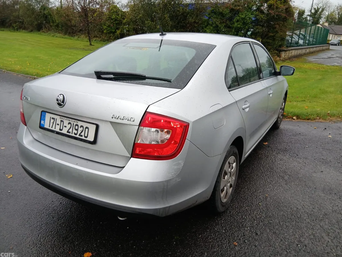 Skoda Rapid Saloon, Petrol, 2017, Grey