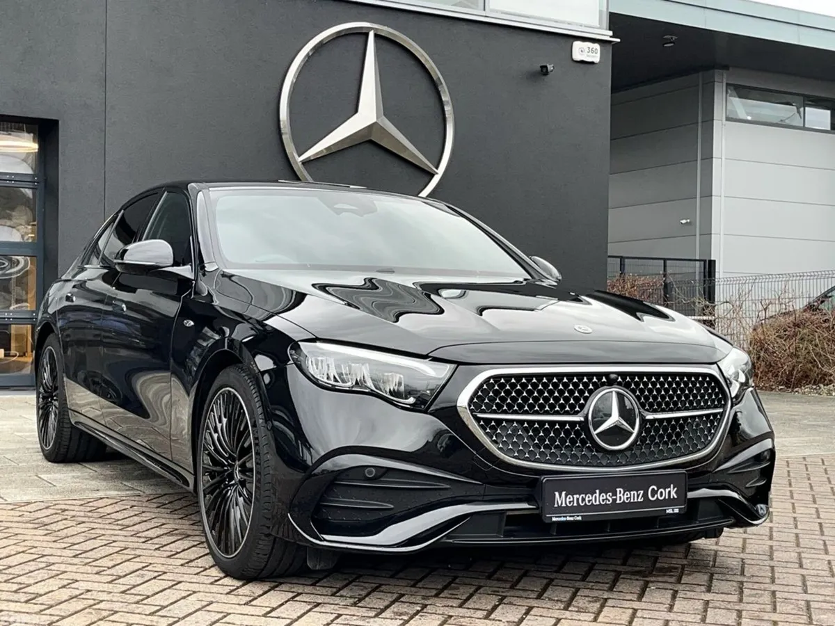 Mercedes-Benz E-Class Saloon, Petrol Hybrid, 2025, Black