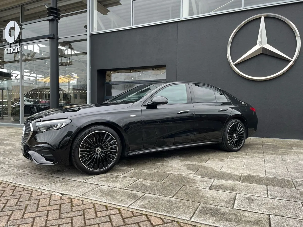 Mercedes-Benz E-Class Saloon, Petrol Hybrid, 2025, Black
