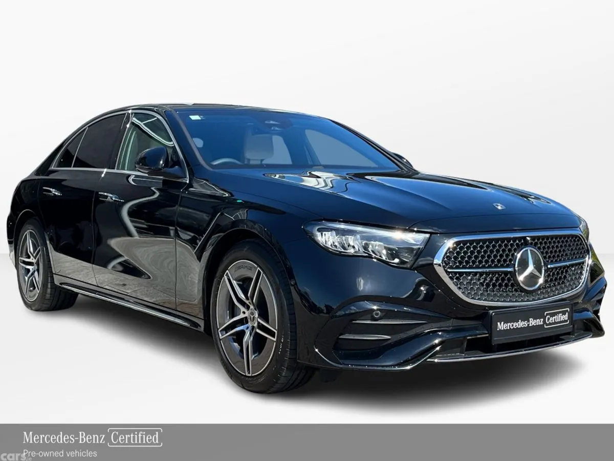 Mercedes-Benz E-Class Saloon, Diesel Plug-in Hybrid, 2025, Black