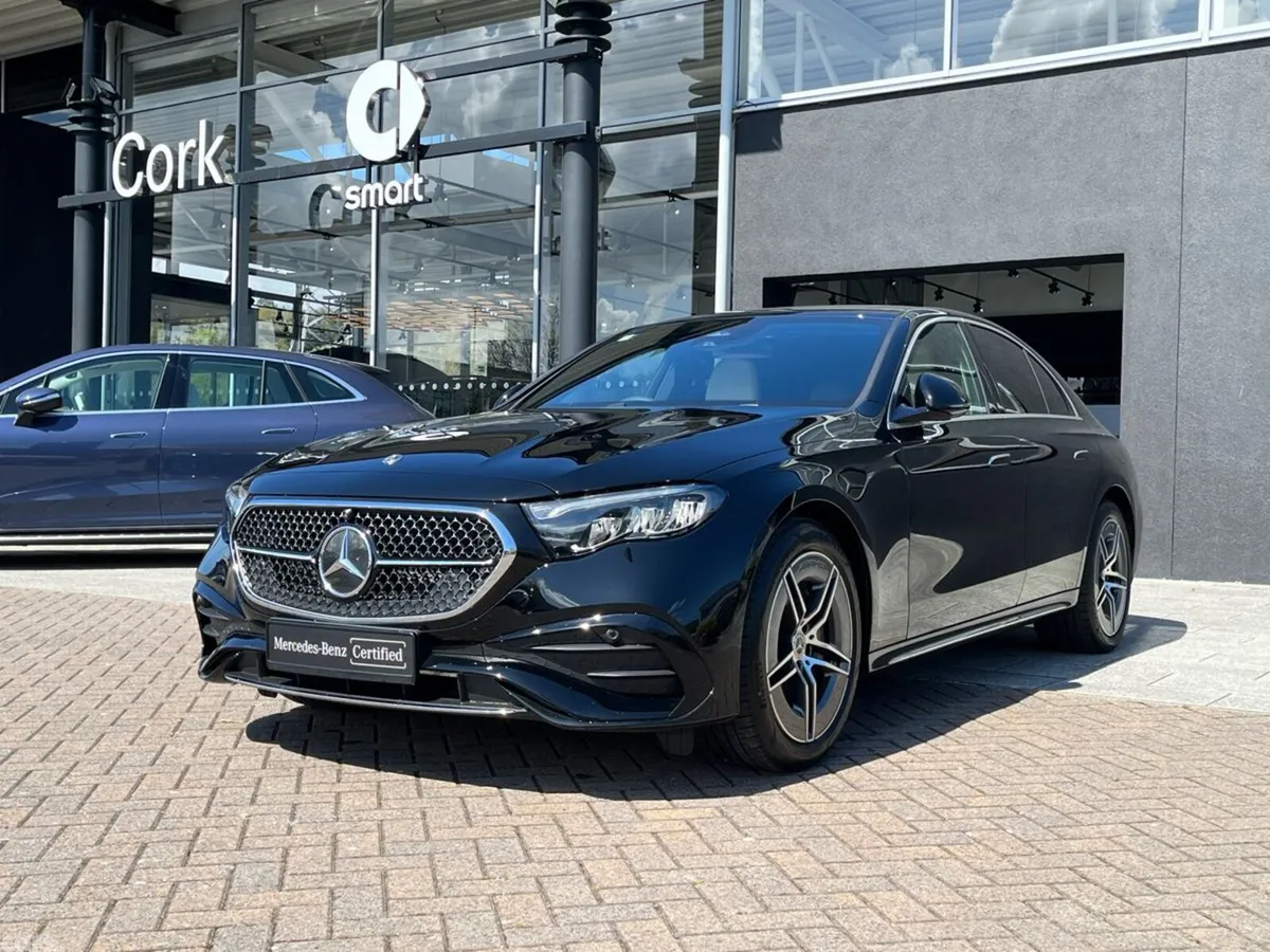 Mercedes-Benz E-Class Saloon, Diesel Plug-in Hybrid, 2025, Black