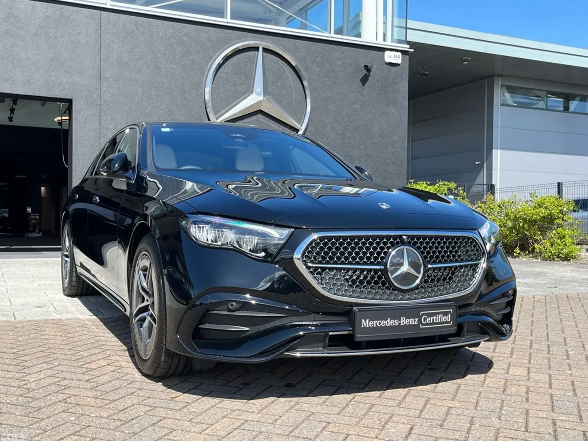 Mercedes-Benz E-Class Saloon, Diesel Plug-in Hybrid, 2025, Black