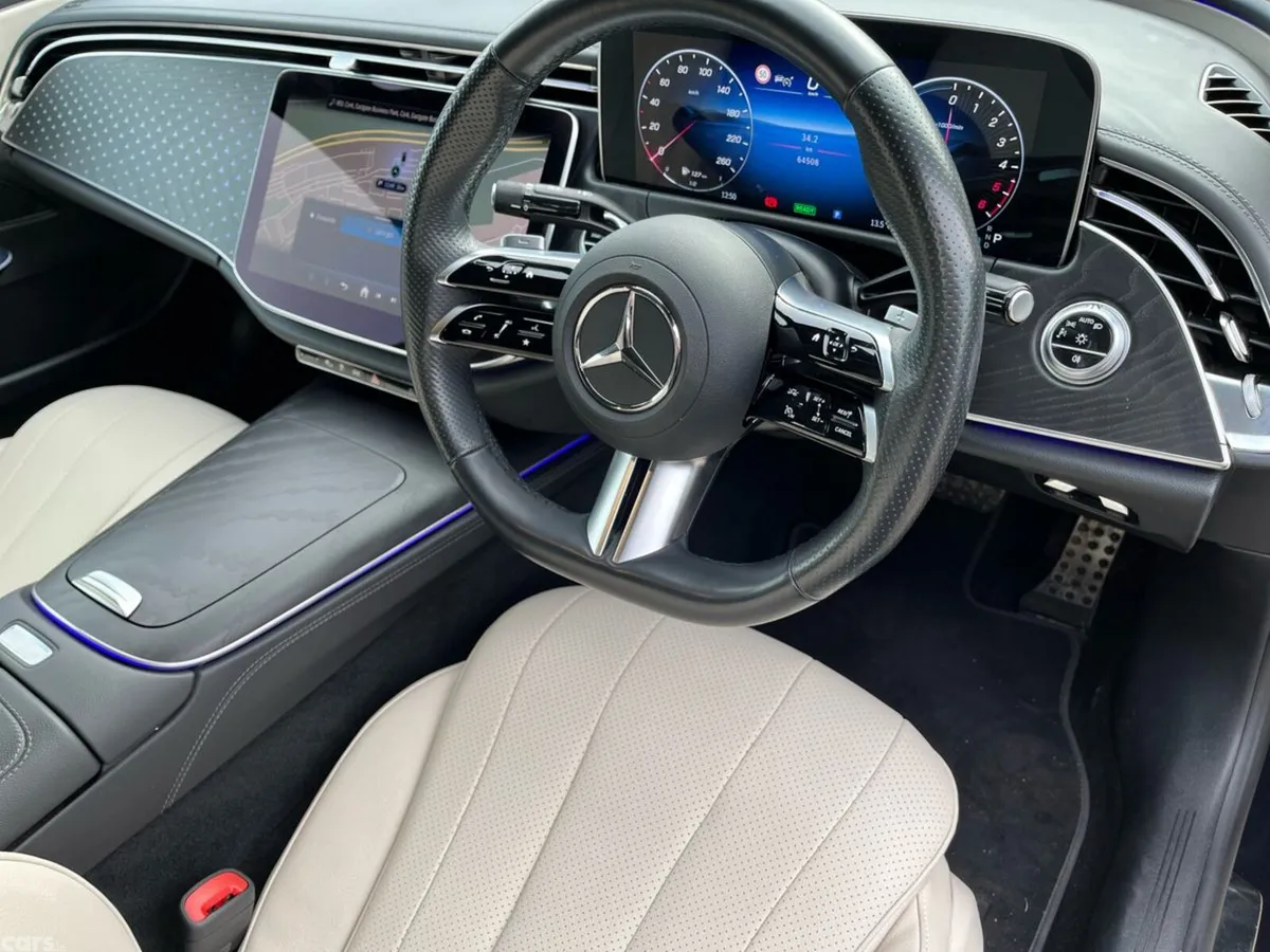 Mercedes-Benz E-Class Saloon, Diesel Plug-in Hybrid, 2024, Blue