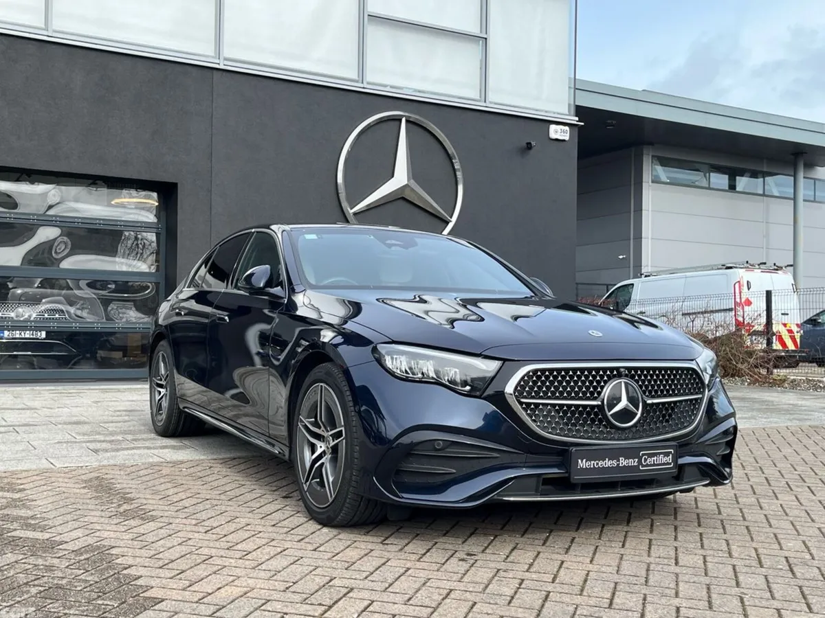 Mercedes-Benz E-Class Saloon, Diesel Plug-in Hybrid, 2024, Blue