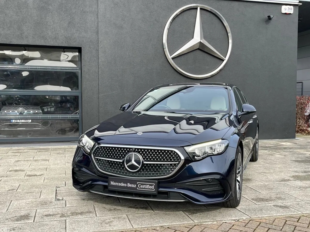 Mercedes-Benz E-Class Saloon, Diesel Plug-in Hybrid, 2024, Blue