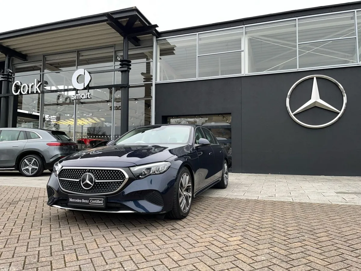 Mercedes-Benz E-Class Saloon, Diesel Hybrid, 2024, Blue