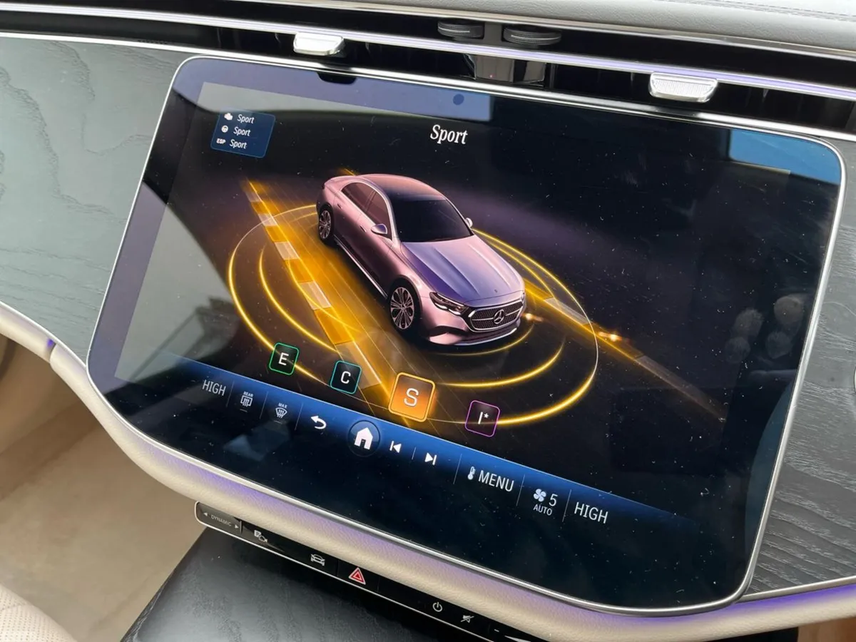 Mercedes-Benz E-Class Saloon, Diesel Hybrid, 2024, Blue