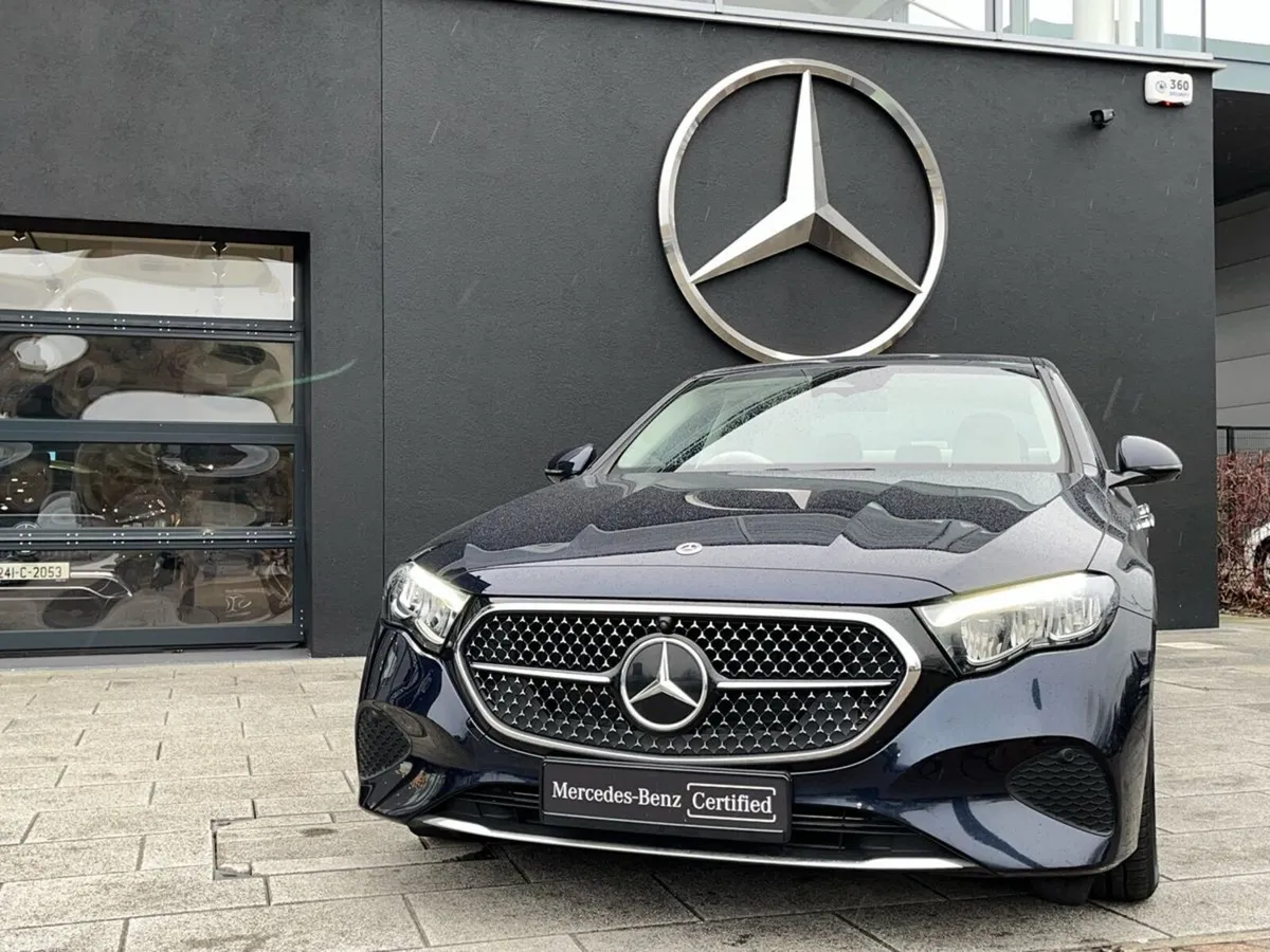 Mercedes-Benz E-Class Saloon, Diesel Hybrid, 2024, Blue